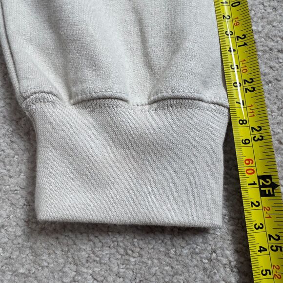 Kittenish Unisex Beige Medium Sweatshirt Cotton 'Barely Awake' Skeleton Print - Picture 12 of 12